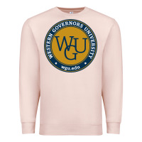 Pale Pink wgu, studies in utah Premium Sweatshirt - linhVisuals