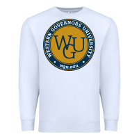 White wgu, studies in utah Premium Sweatshirt - linhVisuals