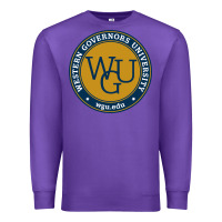 Purple wgu, studies in utah Premium Sweatshirt - linhVisuals