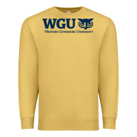 Antique Gold w governors, education, wgu Premium Sweatshirt - linhVisuals