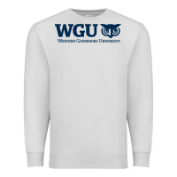 Dove Grey w governors, education, wgu Premium Sweatshirt - linhVisuals