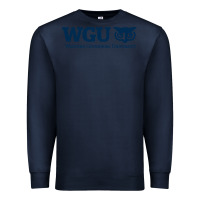 Navy w governors, education, wgu Premium Sweatshirt - linhVisuals