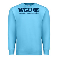 Ocean Blue w governors, education, wgu Premium Sweatshirt - linhVisuals