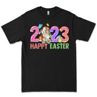 Black 2023 Happy Easter Premium Tee - CowGirlArtShop