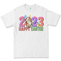 White 2023 Happy Easter Premium Tee - CowGirlArtShop