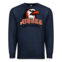 Navy trois rivières aigles Premium Sweatshirt - linhVisuals