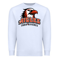 White trois rivières aigles Premium Sweatshirt - linhVisuals