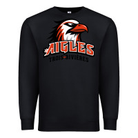 Black trois rivières aigles Premium Sweatshirt - linhVisuals