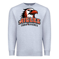 Heather Grey trois rivières aigles Premium Sweatshirt - linhVisuals