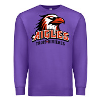 Purple trois rivières aigles Premium Sweatshirt - linhVisuals