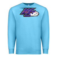Ocean Blue winston salem dash Premium Sweatshirt - linhVisuals
