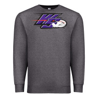 Charcoal Heather winston salem dash Premium Sweatshirt - linhVisuals