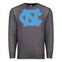 Charcoal Heather North Carolina Tar Heels Premium Sweatshirt - linhVisuals