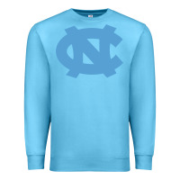 Ocean Blue North Carolina Tar Heels Premium Sweatshirt - linhVisuals