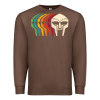 Chestnut Retro Mask Doom Premium Sweatshirt - linhVisuals