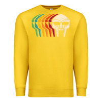 Lemon Retro Mask Doom Premium Sweatshirt - linhVisuals