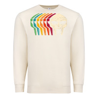 Sandshell Retro Mask Doom Premium Sweatshirt - linhVisuals