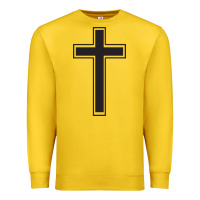 Lemon Cross Premium Sweatshirt - linhVisuals