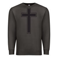 Smoke Cross Premium Sweatshirt - linhVisuals