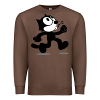 Chestnut felix the black cat music Premium Sweatshirt - linhVisuals