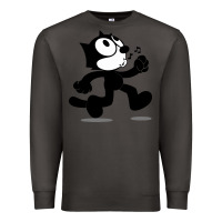 Smoke felix the black cat music Premium Sweatshirt - linhVisuals