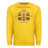 Lemon nonnatus house  blue ink Premium Sweatshirt - linhVisuals