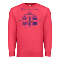 Cardinal nonnatus house  blue ink Premium Sweatshirt - linhVisuals