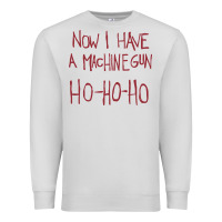 Dove Grey now i have a machine gun. ho ho ho Premium Sweatshirt - linhVisuals
