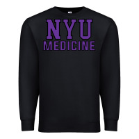 Black nyu medicine Premium Sweatshirt - linhVisuals
