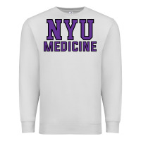 Dove Grey nyu medicine Premium Sweatshirt - linhVisuals