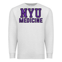 Oatmeal Heather nyu medicine Premium Sweatshirt - linhVisuals