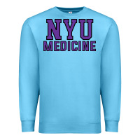 Ocean Blue nyu medicine Premium Sweatshirt - linhVisuals