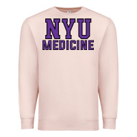 Pale Pink nyu medicine Premium Sweatshirt - linhVisuals