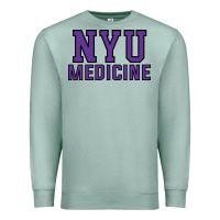 Seafoam nyu medicine Premium Sweatshirt - linhVisuals