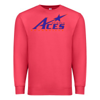 Cardinal evansville purple aces Premium Sweatshirt - linhVisuals