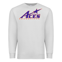 Dove Grey evansville purple aces Premium Sweatshirt - linhVisuals