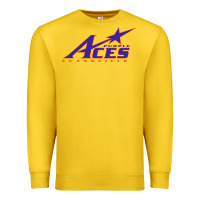 Lemon evansville purple aces Premium Sweatshirt - linhVisuals