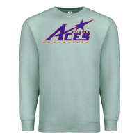 Seafoam evansville purple aces Premium Sweatshirt - linhVisuals