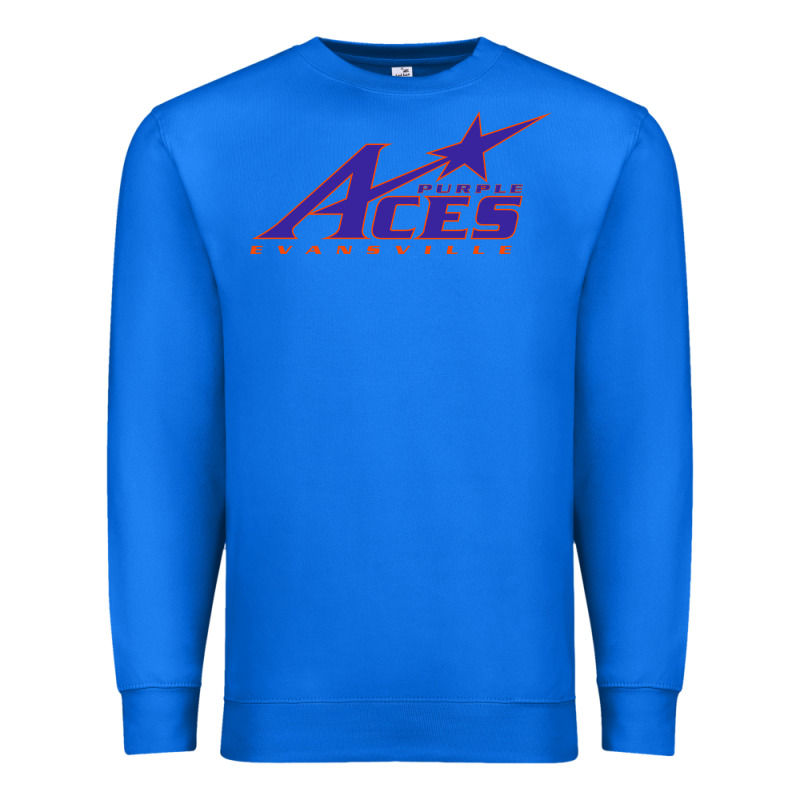 Evansville Purple Aces Premium Sweatshirt by linhVisuals | Teevron