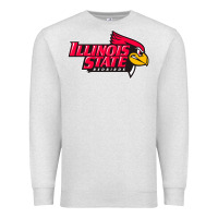 Oatmeal Heather illinois state redbirds Premium Sweatshirt - linhVisuals