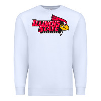 White illinois state redbirds Premium Sweatshirt - linhVisuals