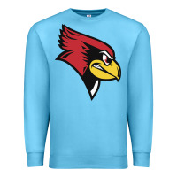 Ocean Blue illinois state redbirds Premium Sweatshirt - linhVisuals