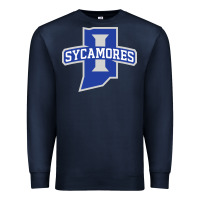 Navy indiana state sycamores Premium Sweatshirt - linhVisuals