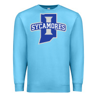 Ocean Blue indiana state sycamores Premium Sweatshirt - linhVisuals