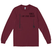 Burgundy uke i'm your father Long Sleeve Tee - Bettercallsaul