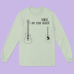 Uke I'm Your Father Long Sleeve Tee Designed By Bettercallsaul