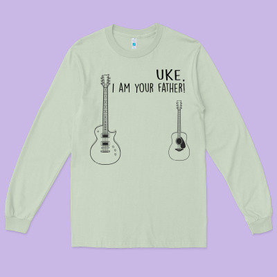Uke I'm Your Father Long Sleeve Tee Designed By Bettercallsaul