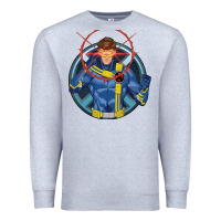 Heather Grey cyclops 2 Premium Sweatshirt - linhVisuals