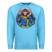 Ocean Blue cyclops 2 Premium Sweatshirt - linhVisuals