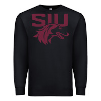 Black southern illinois salukis Premium Sweatshirt - linhVisuals